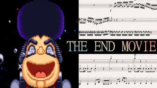 The End Movie from Ganabre Goemon 4 kirakira dochu  Sheet Music [upl. by Llekram]