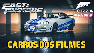 Como fazer os carros de Velozes e Furiosos em Forza Horizon 4 [upl. by Nywrad165]