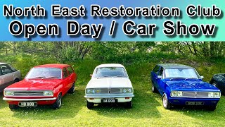 Car Show Adventures  The North East Restoration Club Car Show Open Day 2024  Classic Car Shows UK [upl. by Enelyw123]