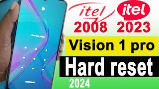 itel vision 1 pro Hard Reset  itel L6502 Factory Reset  itel vision 1 pro Pattern Unlock 2024 [upl. by Kathy]