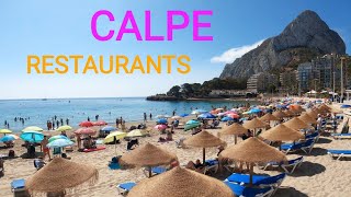 4K  Calpe  Restaurants  Bars et Resto  Partida la Fossa  Spain  4K [upl. by Gentes147]