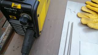 Inverter ESAB 160i ¿Sera bueno para soldar Inoxidable welding esab ampere [upl. by Dj]