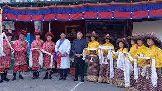 Sikyong Penpa Tsering la  Visited Sts Mussoorie School [upl. by Blanc]