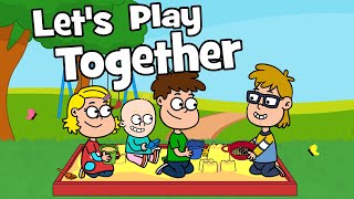 Lets play together  Children play along song  Hooray Kids Songs amp Nursery Rhymes [upl. by Karab]