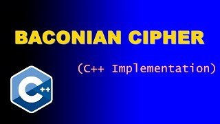 Baconian Cipher C Implementation [upl. by Eustazio]