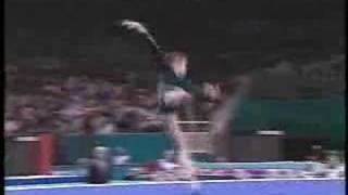 Lilia Podkopayeva  1996 Olympics EF  Floor Exercise [upl. by Sualocin]