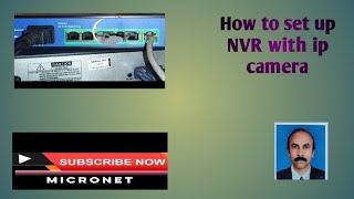 How to setup 8channel NVR with ip camera [upl. by Leddy]