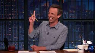 Adorable Seth Meyers Being… Adorable SethMeyers NBC Late Night With Seth Meyers [upl. by Stclair]