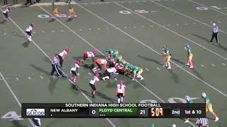 New Albany vs Floyd Central HIGHLIGHTS [upl. by Einahpit758]