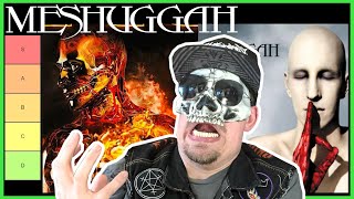 MESHUGGAH Albums RANKED Best To WORST [upl. by Ripley]