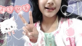 ASMR in Hindi  whispering and tapping✨✨💜 [upl. by Sewell377]