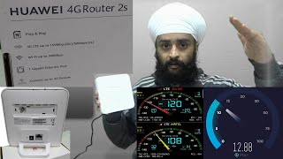 Best 4G Router Review  WiFi  GE Lan 📶 Huawei 4G Router  JioFi alternative  Huawei 2s B312926 [upl. by Adnwahsat991]