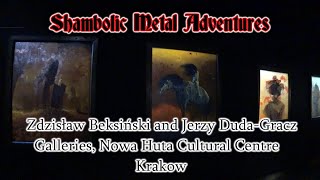 The Zdzisław Beksiński and Jerzy DudaGracz Exhibitions Krakow [upl. by Aliled494]