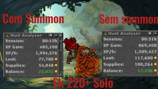 EK 220 SOLO GAZER 2kk XP COM SUMMON E 15KK SEM SUMMON [upl. by Ahsel]