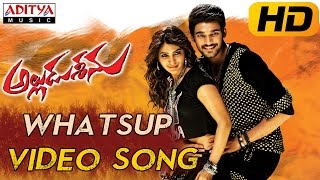 Whatsup Antu Full Video Song  Alludu Seenu Video Songs  Sai SrinivasSamantha [upl. by Urbanus]