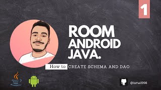 Java Room Database 1 Create Schema and Dao  android Studio java App Todo List [upl. by Adnirak685]