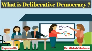 Deliberative Democracy in Political Science  What is Deliberative Democracy in odia [upl. by Nafri755]