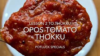 OPOS 1Kg Tomato Thokku [upl. by Gayner765]