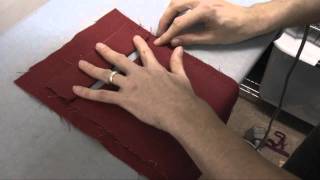 How to sew a welt pocket [upl. by Ahsaercal]