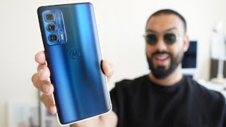 Motorola Edge 20 Pro Review  Stock Android KING [upl. by Bunce]