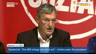 GGysiBRiexingerKKippingDie Linke bei Bundestagswahlen 2013 und Wahlen in Hessen [upl. by Naugal]