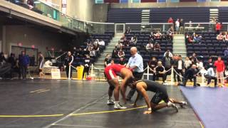 2015 SFU Invitational 74 kg Malcolm Meekins vs Devin Purewal [upl. by Lad]