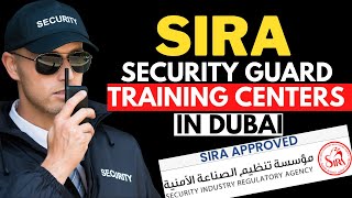 How many SECUIRTY GUARD Training Centers in Dubai [upl. by Jehial739]