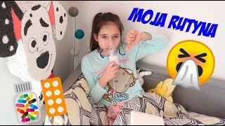 ♥ MOJA RUTYNA GDY JESTEM CHORA  Pusheen Girl [upl. by Naesad]