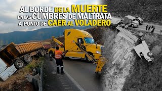 AL borde de la MUERTE en las Cumbres de Maltrata apunto de caer al VOLADERO [upl. by Brost391]