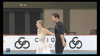 Minerva Fabienne HASE  Nikita VOLODIN Pairs Free Skate Nebelhorn Trophy 24 [upl. by Tessler]