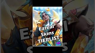 Ezreal Skins Tier List leagueoflegends ezreal tierlist worlds2024 gaming riotgames adc [upl. by Fleisig]