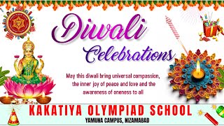 DIWALI CELEBRATIONS 2024  YAMUNA CAMPUS  KAKATIYA OLYMPIAD SCHOOL  NIZAMABAD [upl. by Demetri121]