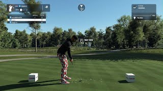 PGA TOUR 2K23 2 hole in ones same hole [upl. by Ahsekal211]