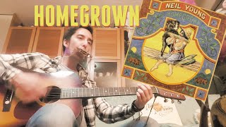 Neil Young  Homegrown  Barnyard Edition Acoustic Cover [upl. by Jeramie]