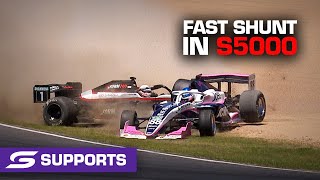 Fast S5000 shunt through the Chase  Repco Bathurst 1000  Supercars 2021 [upl. by Sanford394]