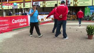 Petanca Campeonato España Tripletas PetancaTV CP Complutense vs CP Prats Cuartos de Final [upl. by Prakash]