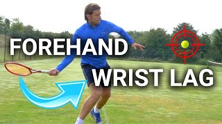 Tennis Forehand Wrist Lag in 3 Steps  Forehand Lag Explained [upl. by Essy312]