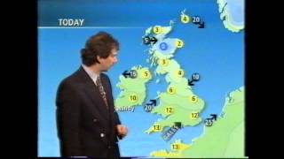 BBC Weather 27th December 1994 Bank Holiday Tuesday [upl. by Victoir276]