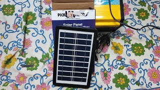 Rs 500 Solar setup  Pick Ur Needs Solar Panel 9V 3W Solar Board [upl. by Lundquist903]