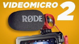 Best AFFORDABLE iPhone Mic  RODE VideoMicro II [upl. by Nosmas735]