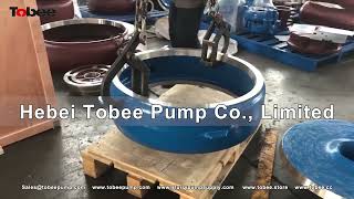 6X4 slurry pump spare parts Volute Liner FH4110A05 [upl. by Maffei]