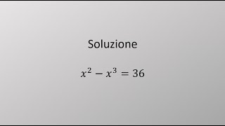 Equazione di terzo grado particolare [upl. by Aicac877]