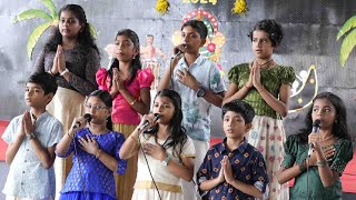 KERALA PIRAVI 2024  PRAYER SONG  SCHOOL CHOIR  01112024 jeevasscmicentralschool [upl. by Constantino]