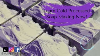 The full soap making process with RECIPE tools and instructions [upl. by Ahsinot]