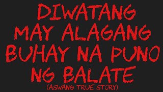 DIWATANG MAY ALAGANG BUHAY NA PUNO NG BALETE Aswang True Story [upl. by Bainter970]