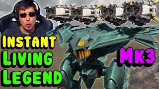 SALVO OF DEATH Behemoth Decay War Robots Mk3 Gameplay WR [upl. by Shatzer]