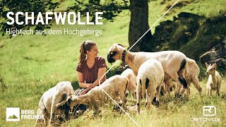 Schafwolle  Hightech aus dem Hochgebirge  Bergfreunde x Ortovox [upl. by Tessler]