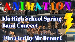 ANIMATION High School Spring Concert 51524 [upl. by Sidoon]