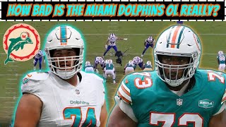 Film Breakdown Explaining the Miami Dolphins Offensive Line Philosophy  Is It Really That Bad [upl. by Acinelav]