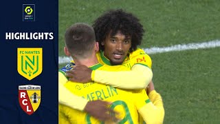 FC NANTES  RC LENS 3  2  Highlights  FCN  RCL  20212022 [upl. by Llydnek287]